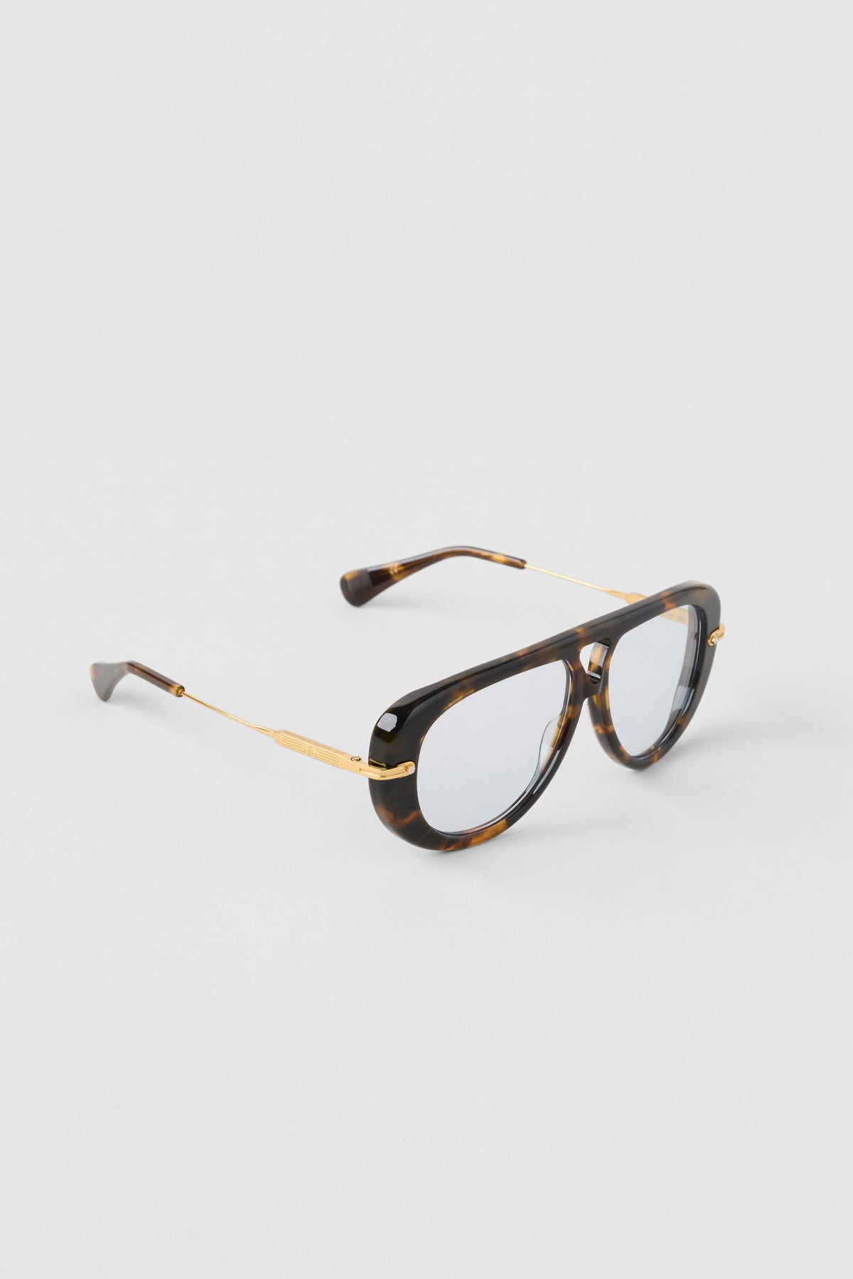 ALO Aviator Sunglasses - Tortoise/Blue--0