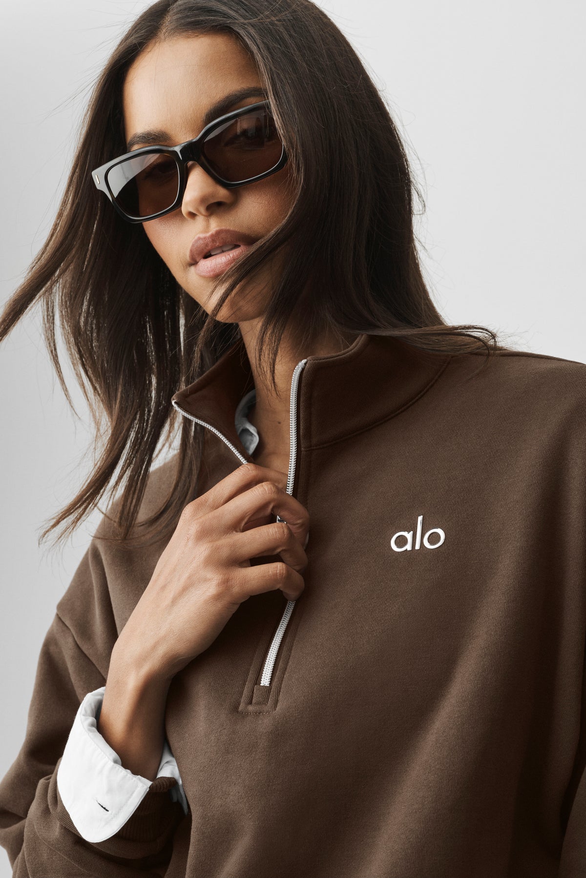 ALO Rectangle Sunglasses - Tortoise--1