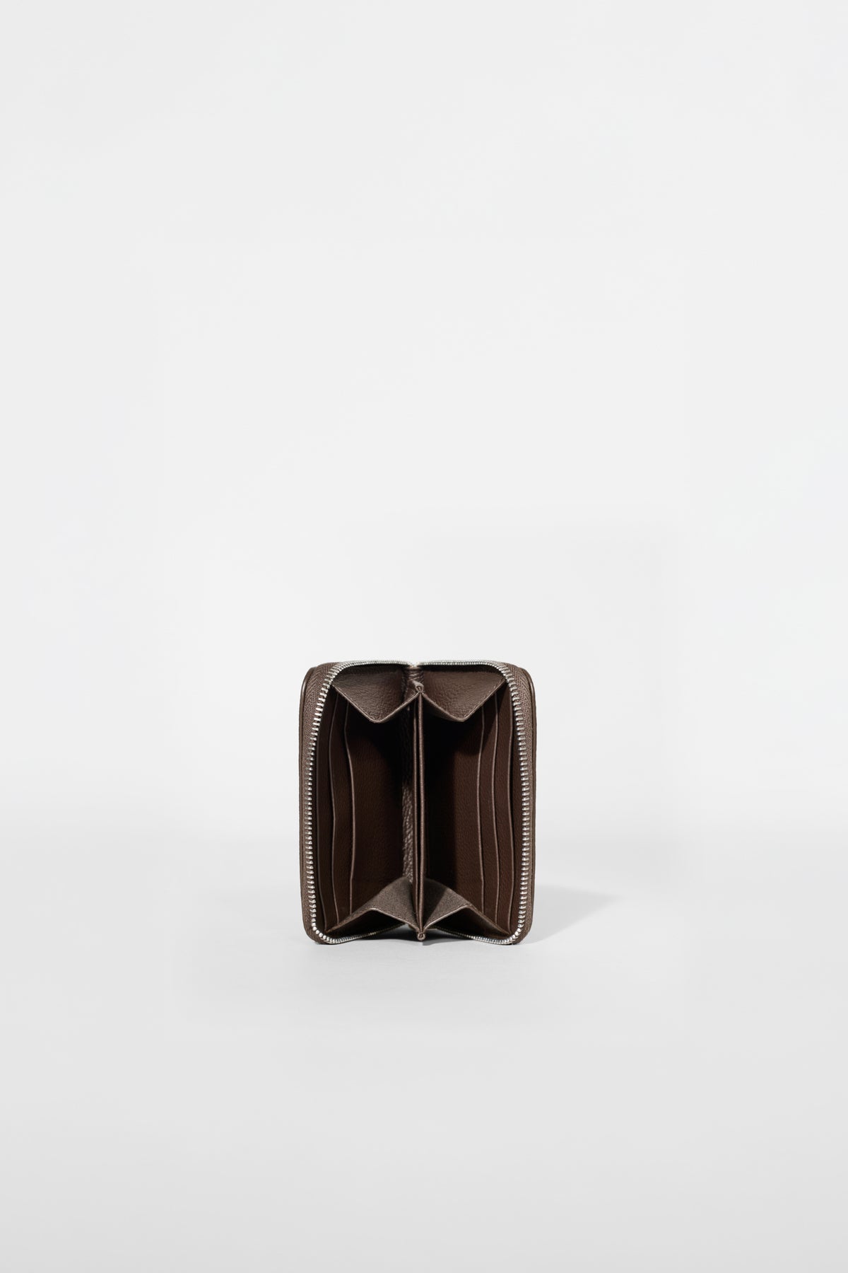 Zip Around Wallet - Espresso Leather--1