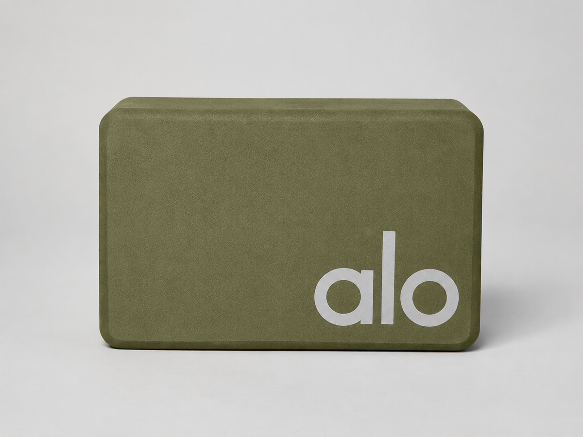 Uplifting Yoga Block - Jungle/Silver--0