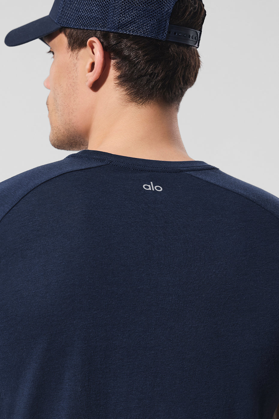 Triumph Raglan Tee - Navy--2