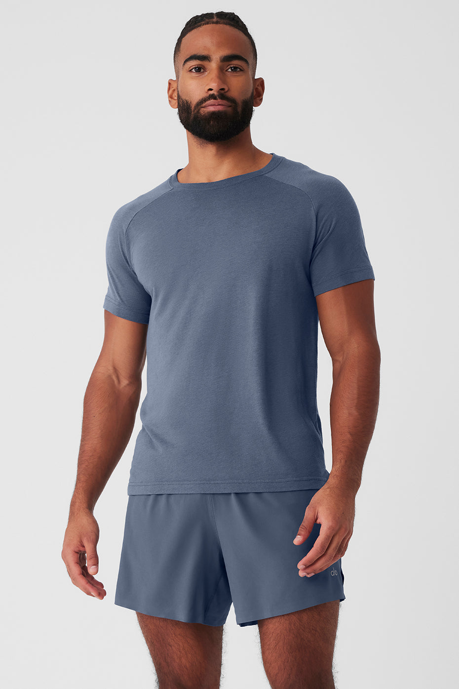 Triumph Raglan Tee - Bluestone--0