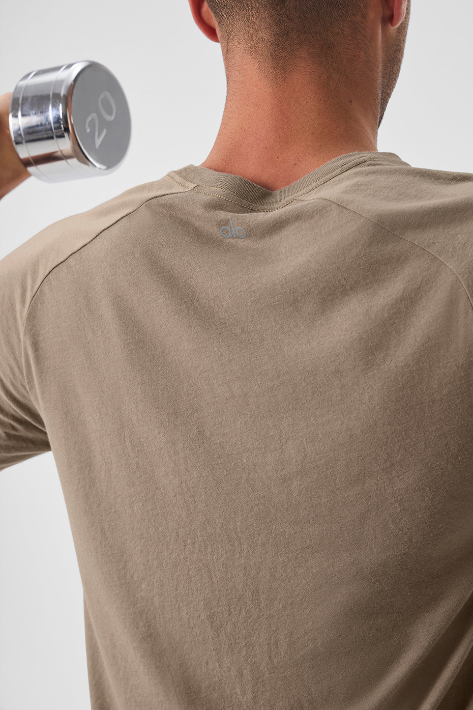 Triumph Raglan Tee - Gravel--3