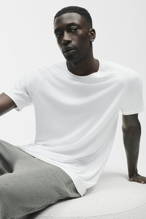 Triumph Raglan Tee - White