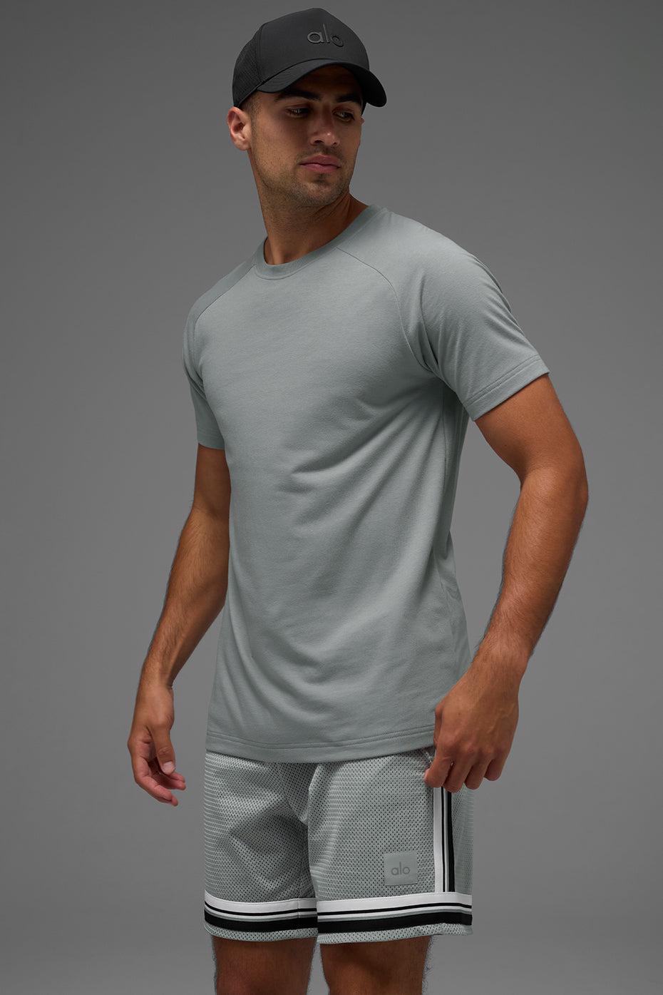 Triumph Raglan Tee - Lunar Grey--2