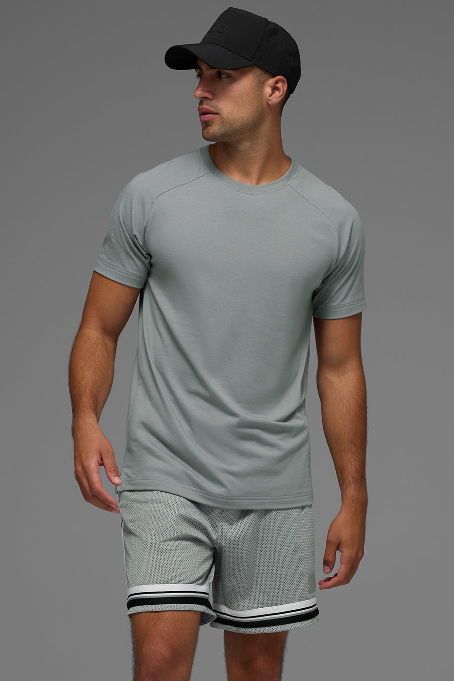 Triumph Raglan Tee - Lunar Grey--0
