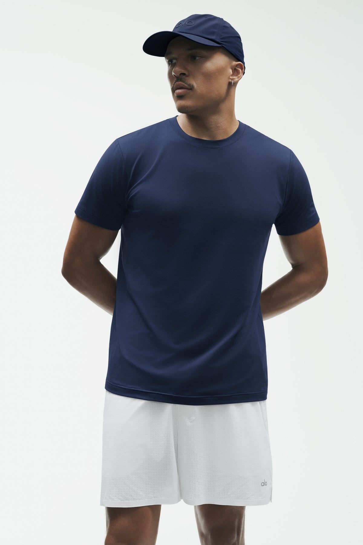 Conquer Reform Crewneck Short Sleeve - Navy--2