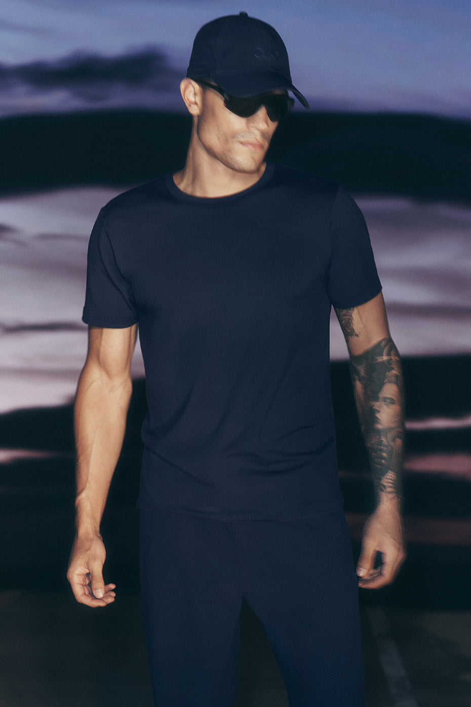 Conquer Reform Crewneck Short Sleeve - Navy--0