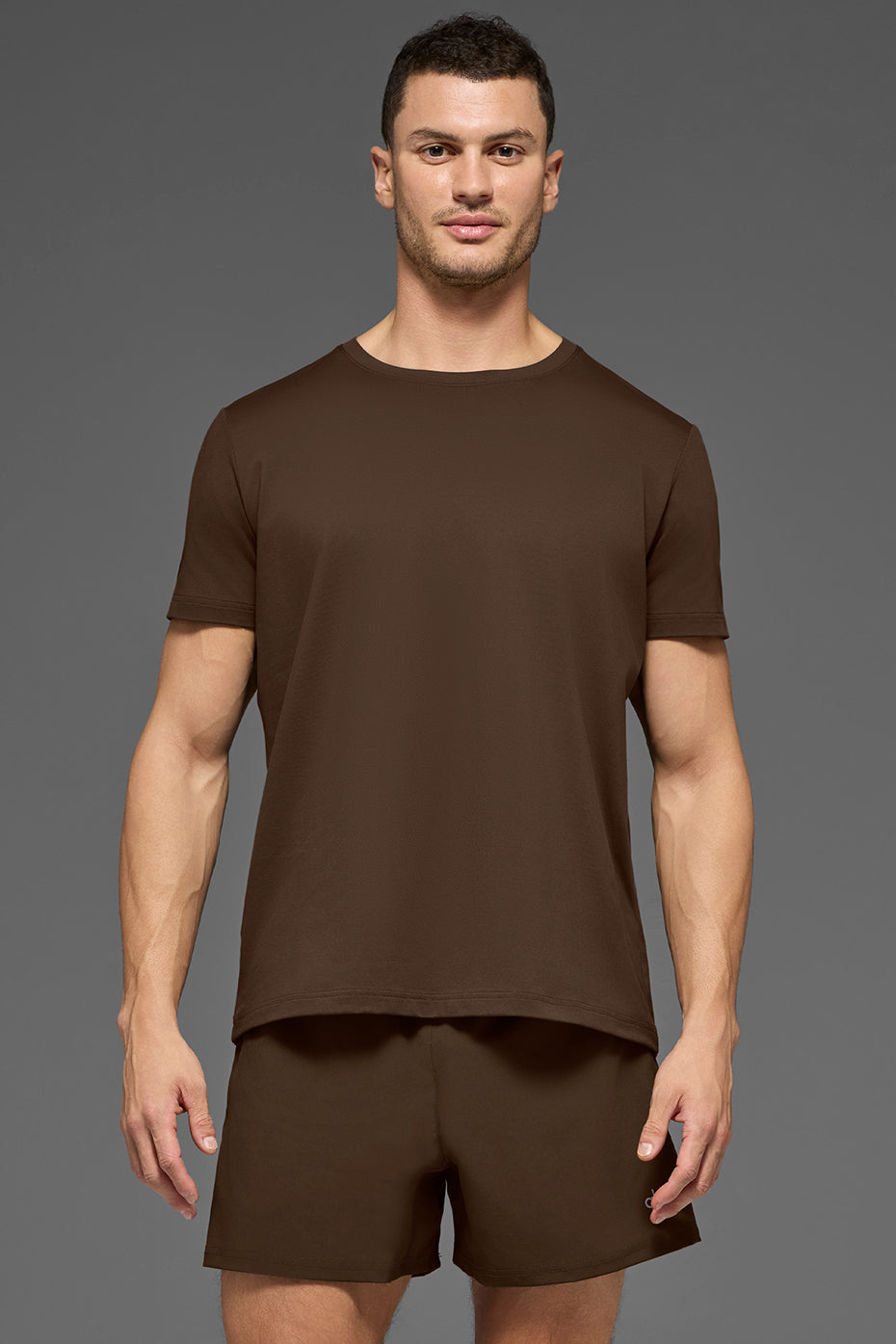 Conquer Reform Crewneck Short Sleeve - Espresso--2