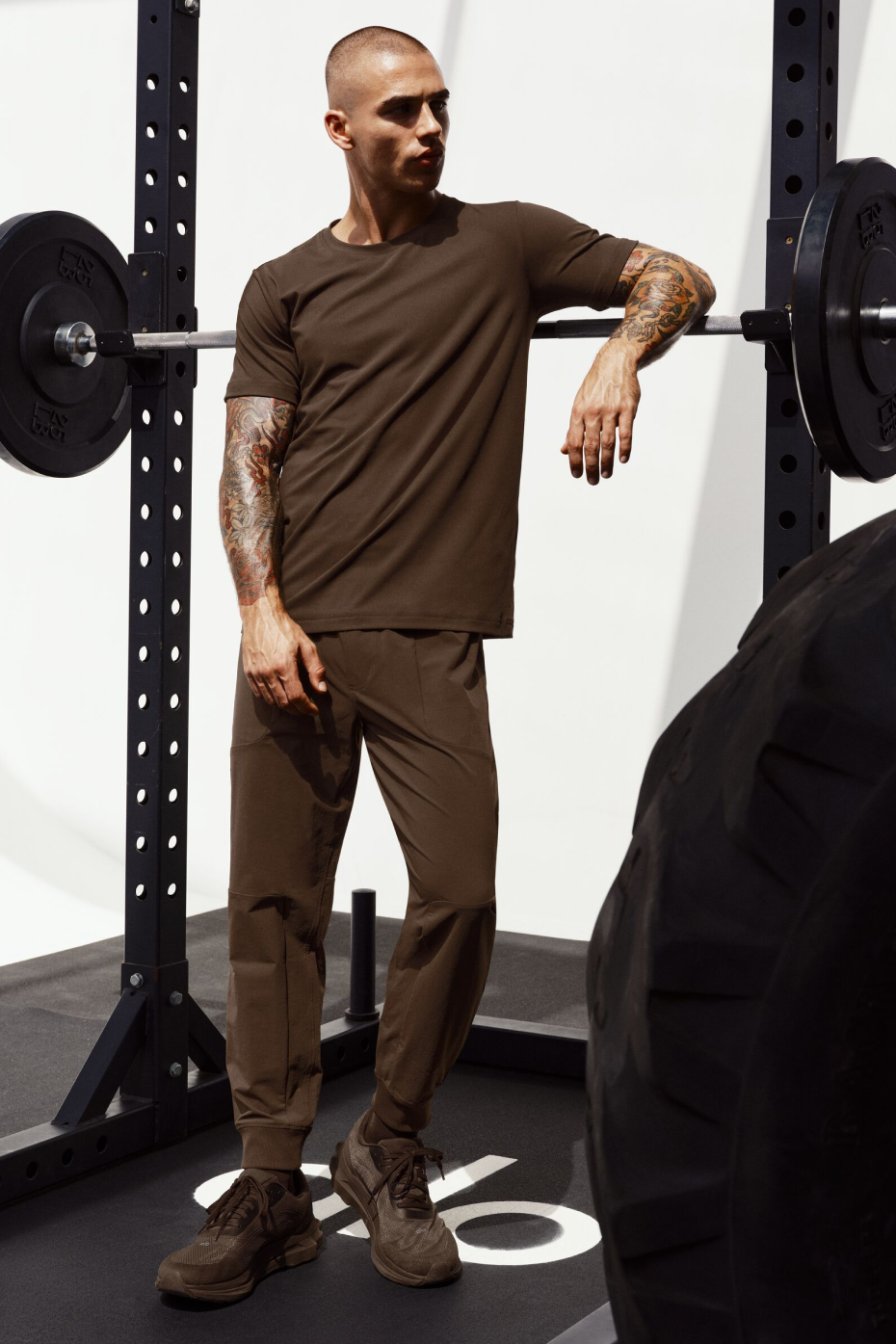 Conquer Reform Crewneck Short Sleeve - Espresso--0