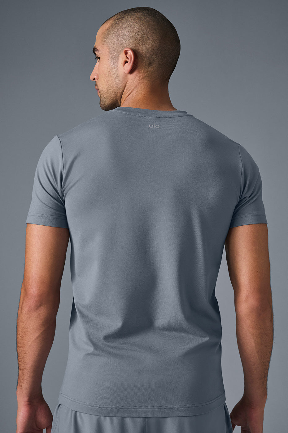 Conquer Reform Crewneck Short Sleeve - Steel Grey--1
