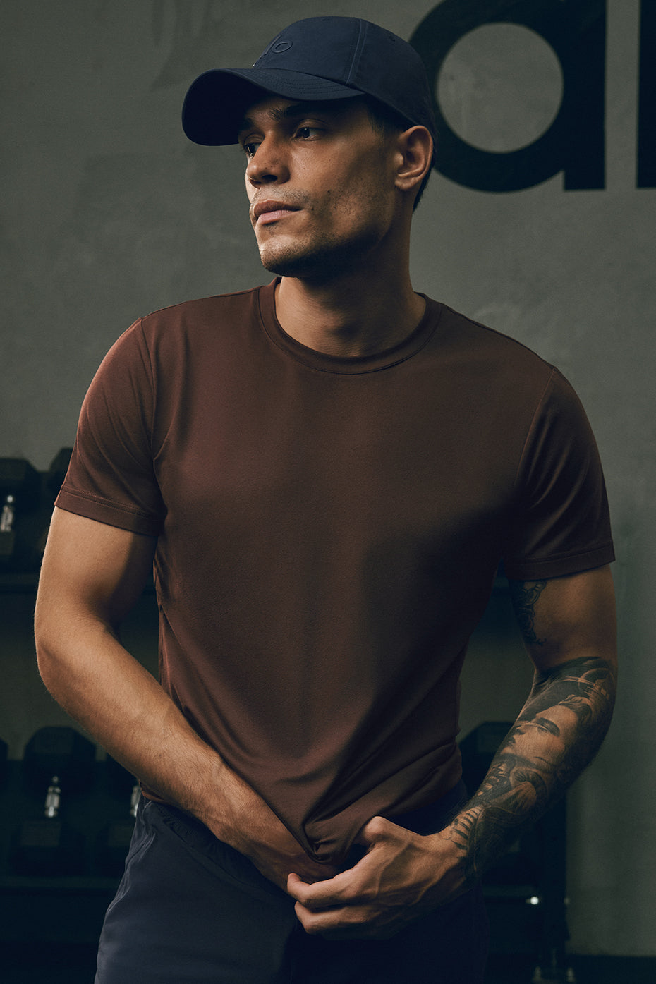 Conquer Reform Crewneck Short Sleeve - Brownstone--0