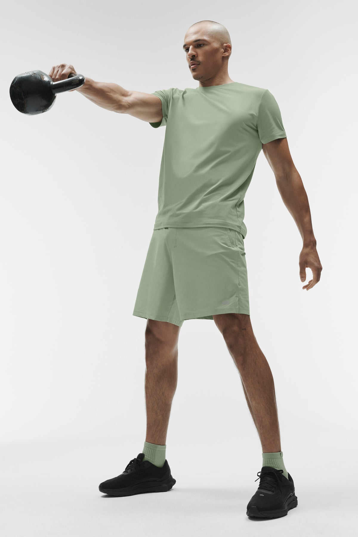 Conquer Reform Crewneck Short Sleeve - Dune Grass--3