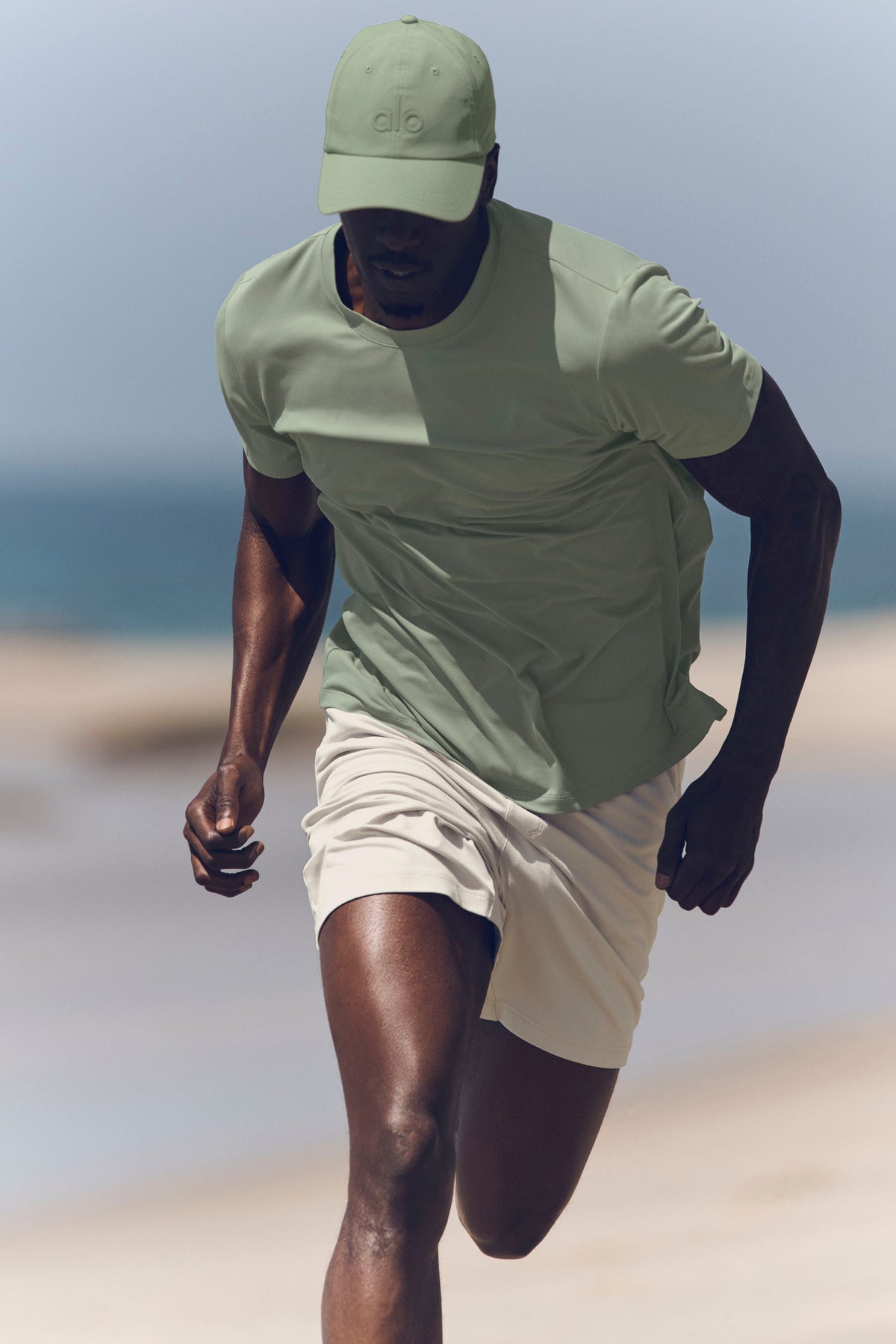 Conquer Reform Crewneck Short Sleeve - Dune Grass--0