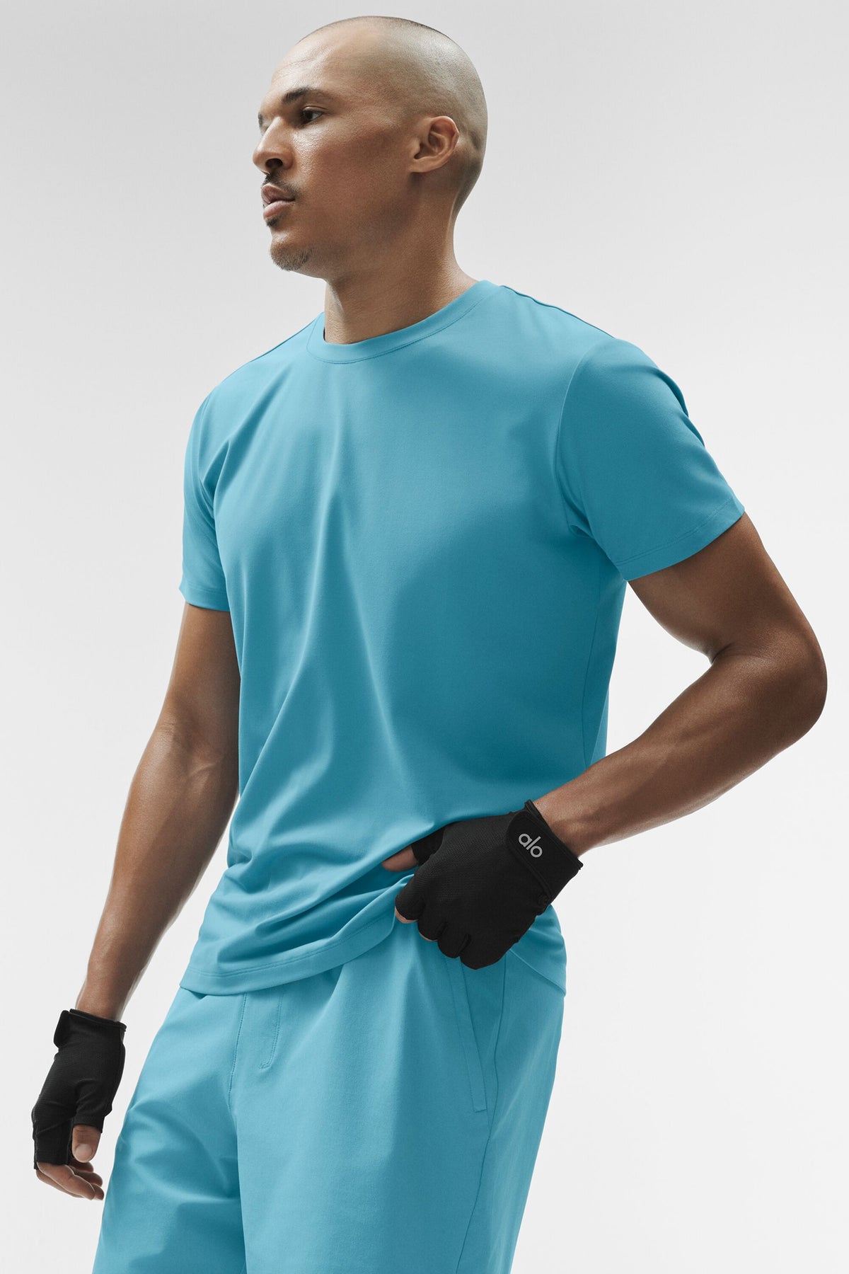 Conquer Reform Crewneck Short Sleeve - Blue Breeze--2