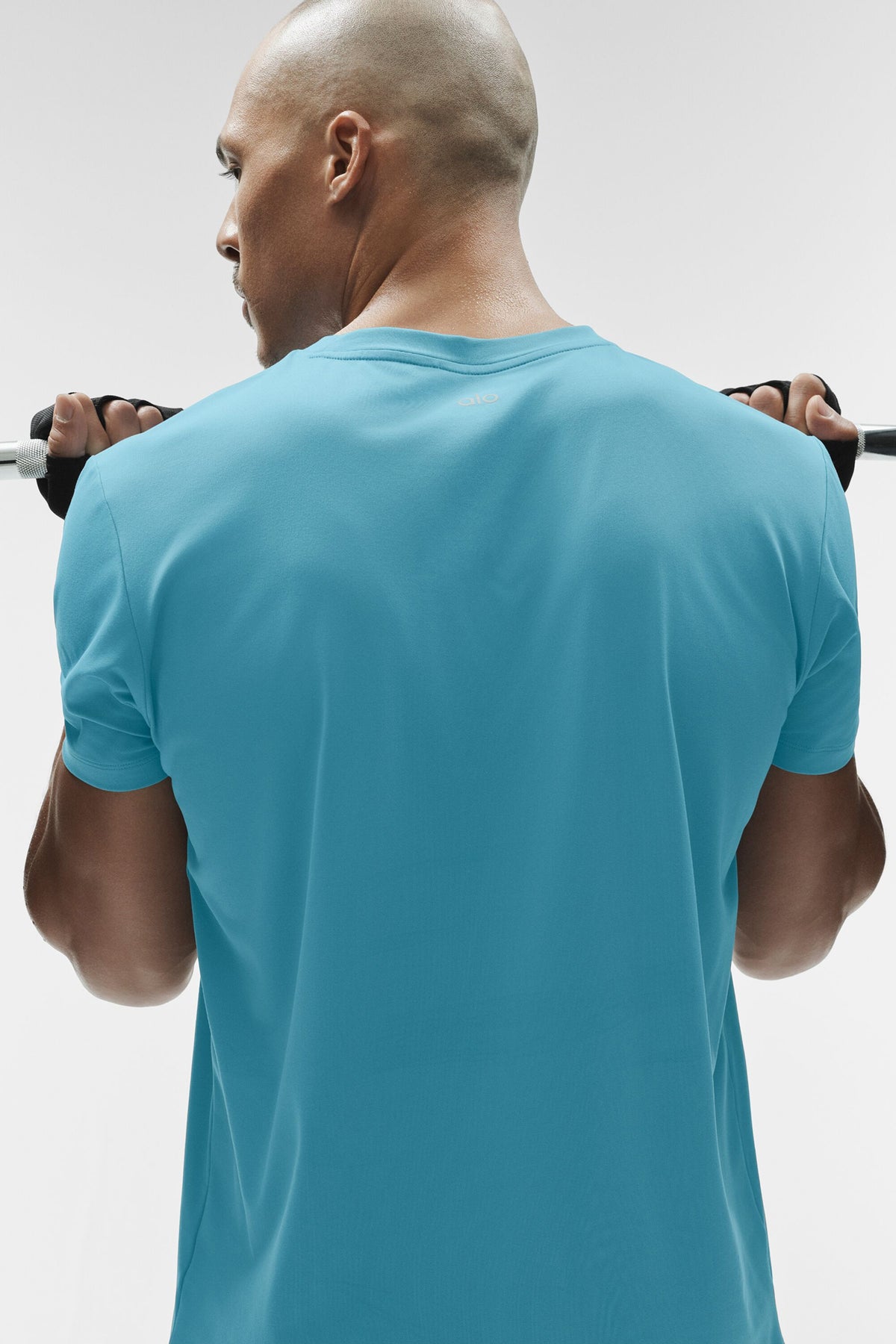 Conquer Reform Crewneck Short Sleeve - Blue Breeze--1