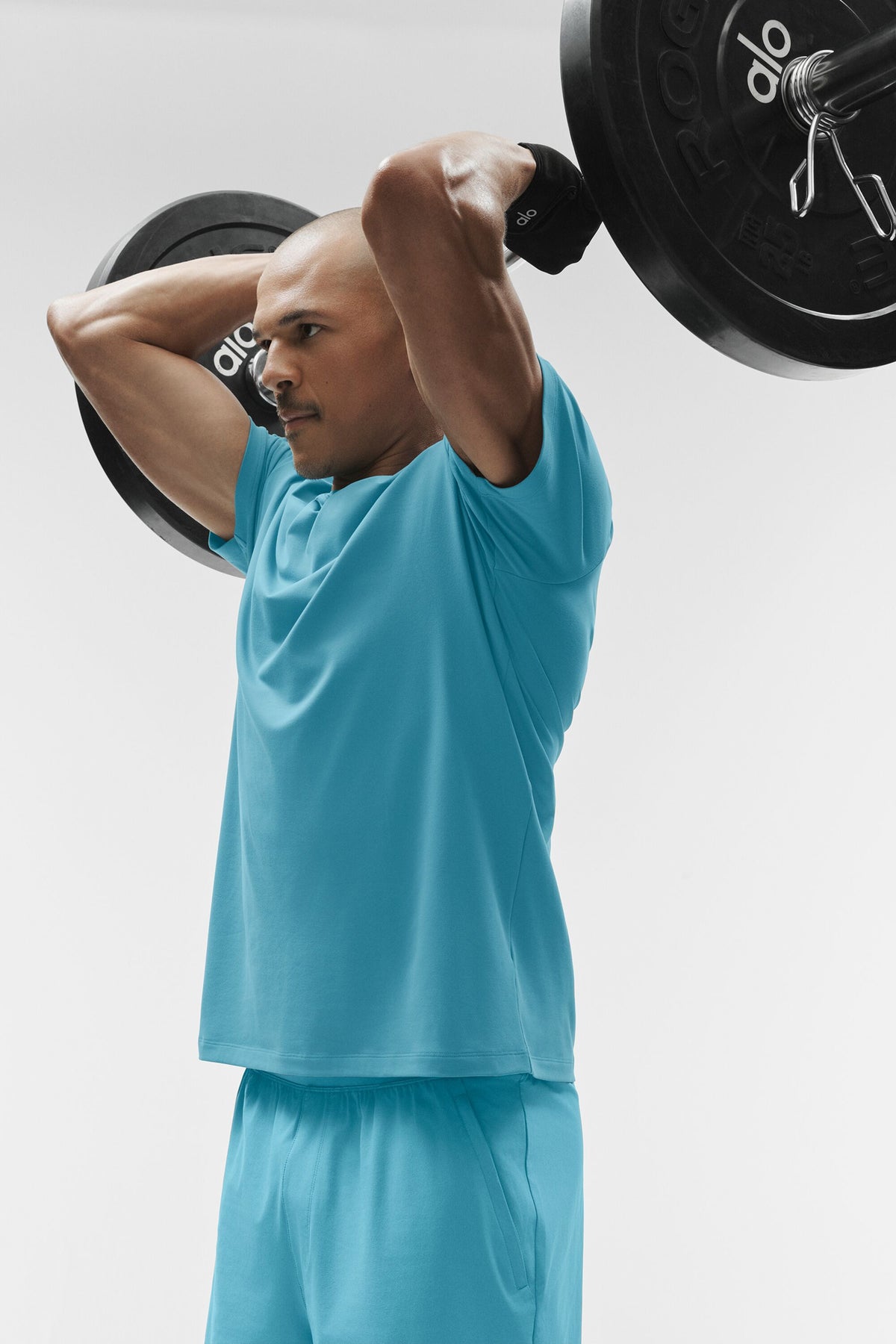 Conquer Reform Crewneck Short Sleeve - Blue Breeze--3
