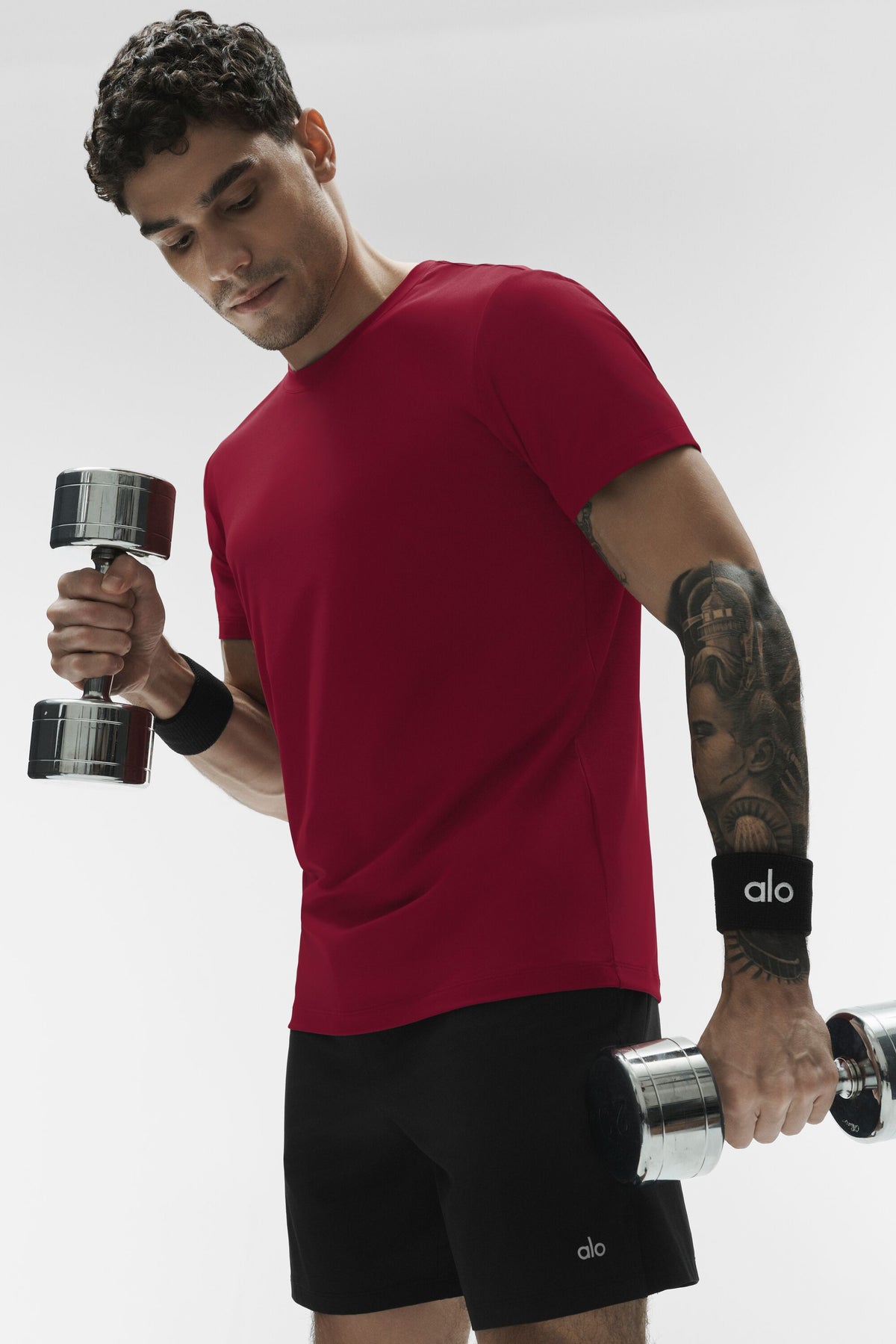 Conquer Reform Crewneck Short Sleeve - Garnet--2