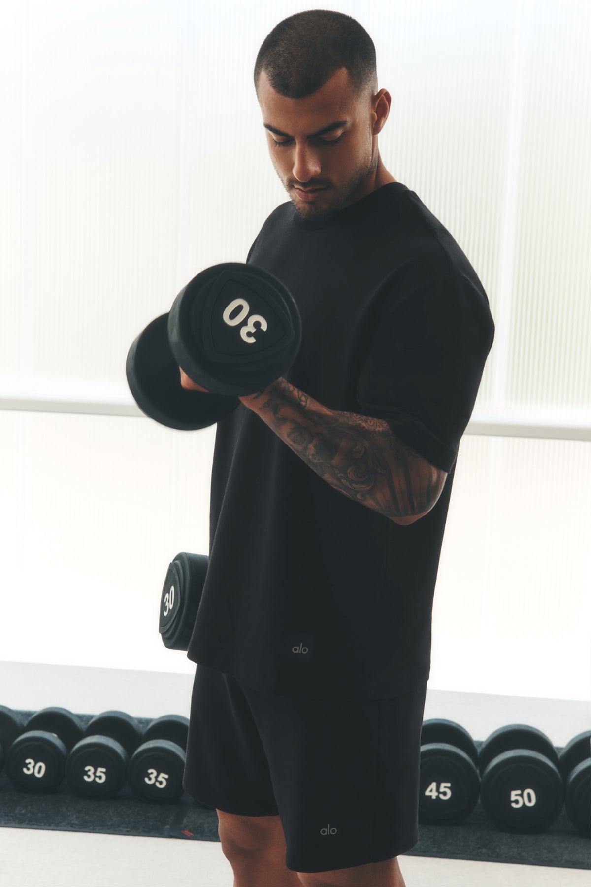 Double Take Short Sleeve - Black--0