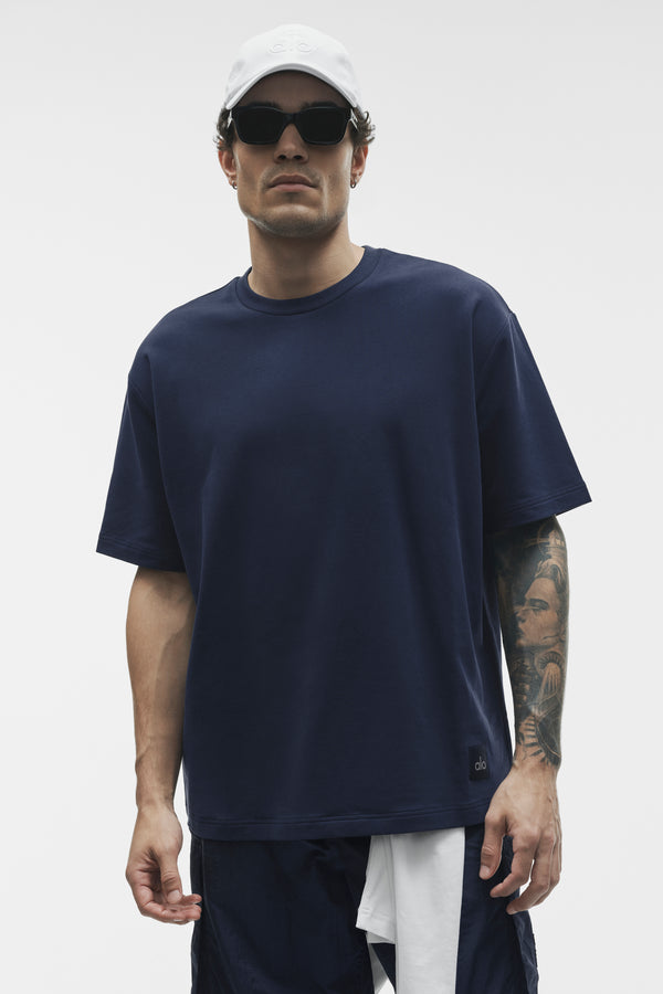 Double Take Short Sleeve - Navy