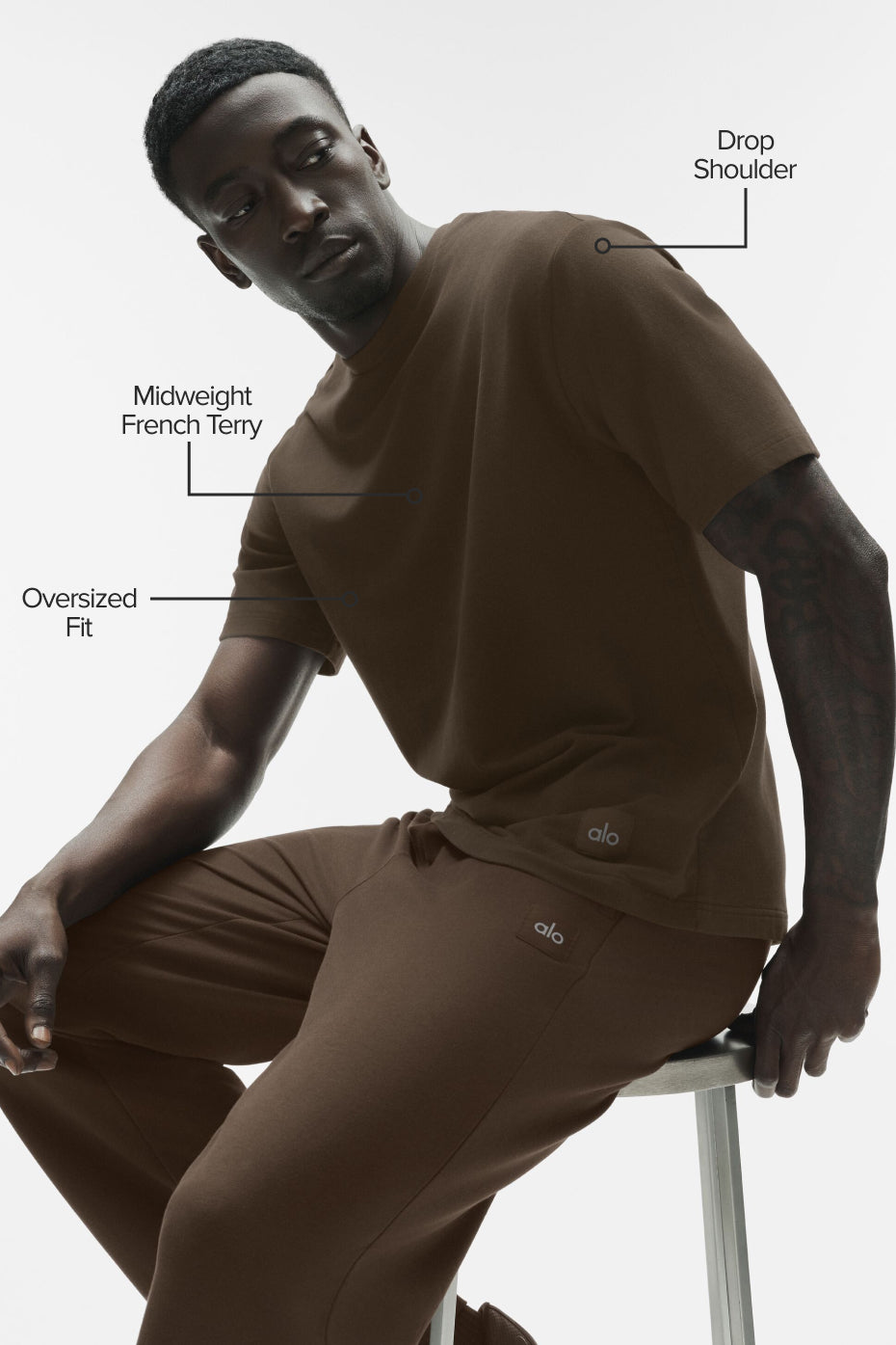 Double Take Short Sleeve - Espresso--1