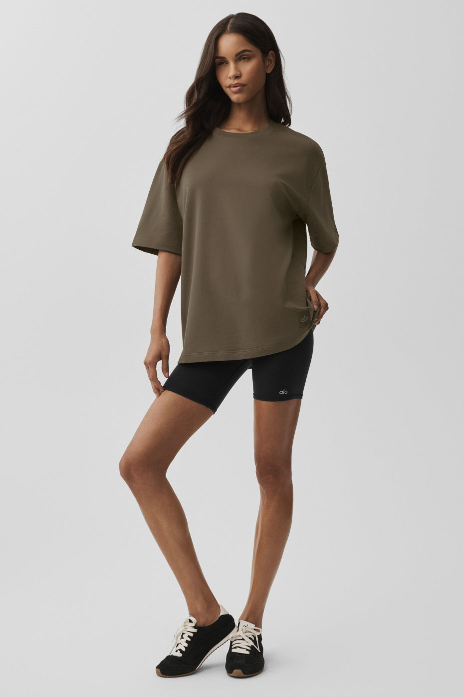 Double Take Short Sleeve - Olive Tree--3