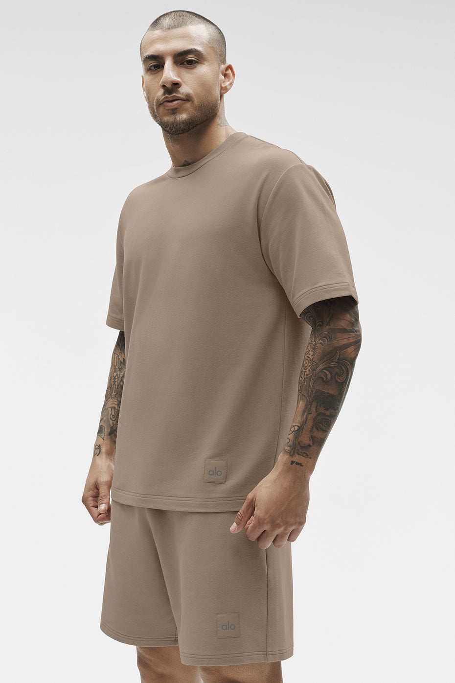 Double Take Short Sleeve - Gravel--2