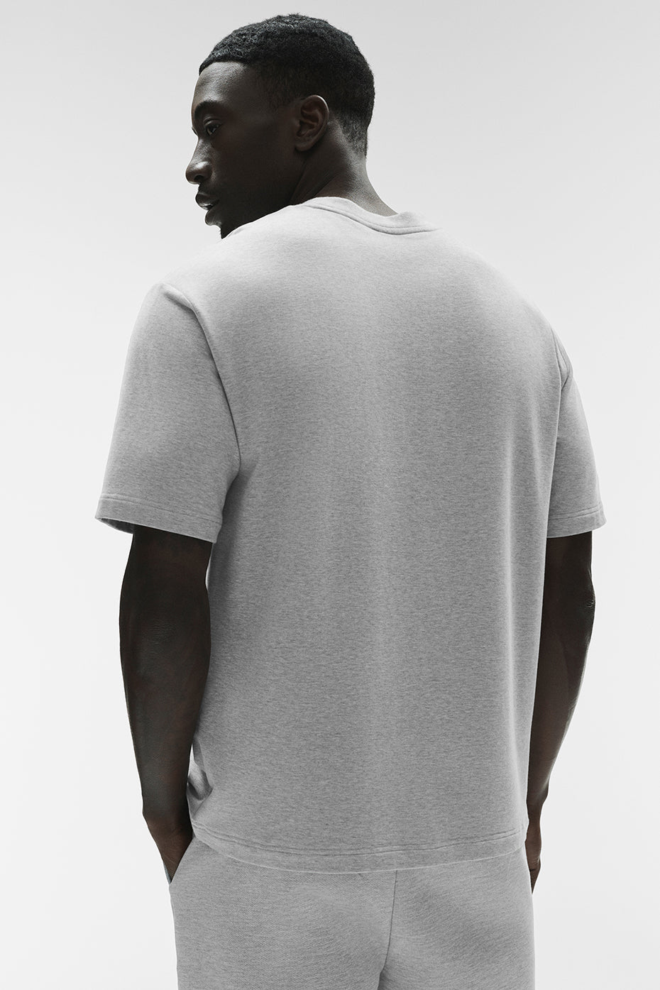Double Take Short Sleeve - Athletic Heather Grey--2