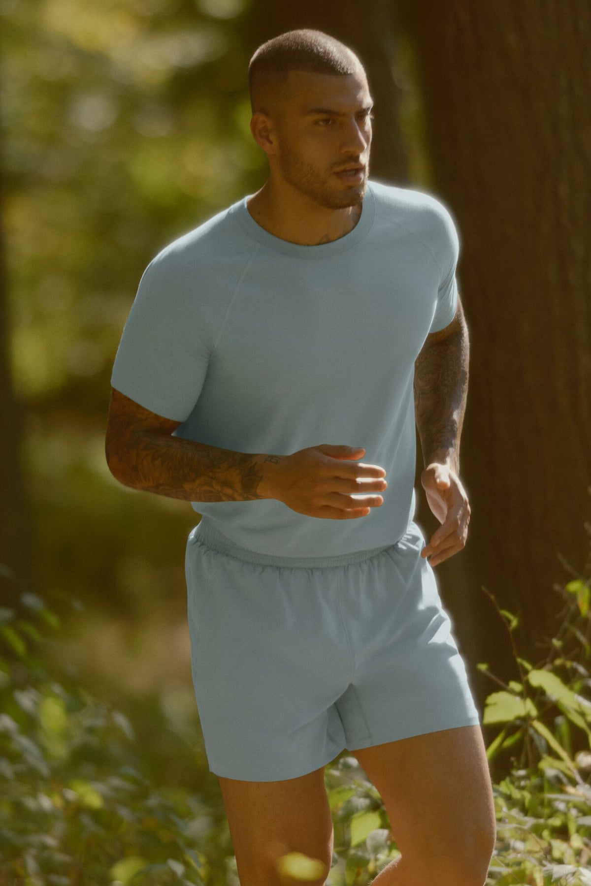 ALO Vapor Crewneck Short Sleeve - Desert Sage--0