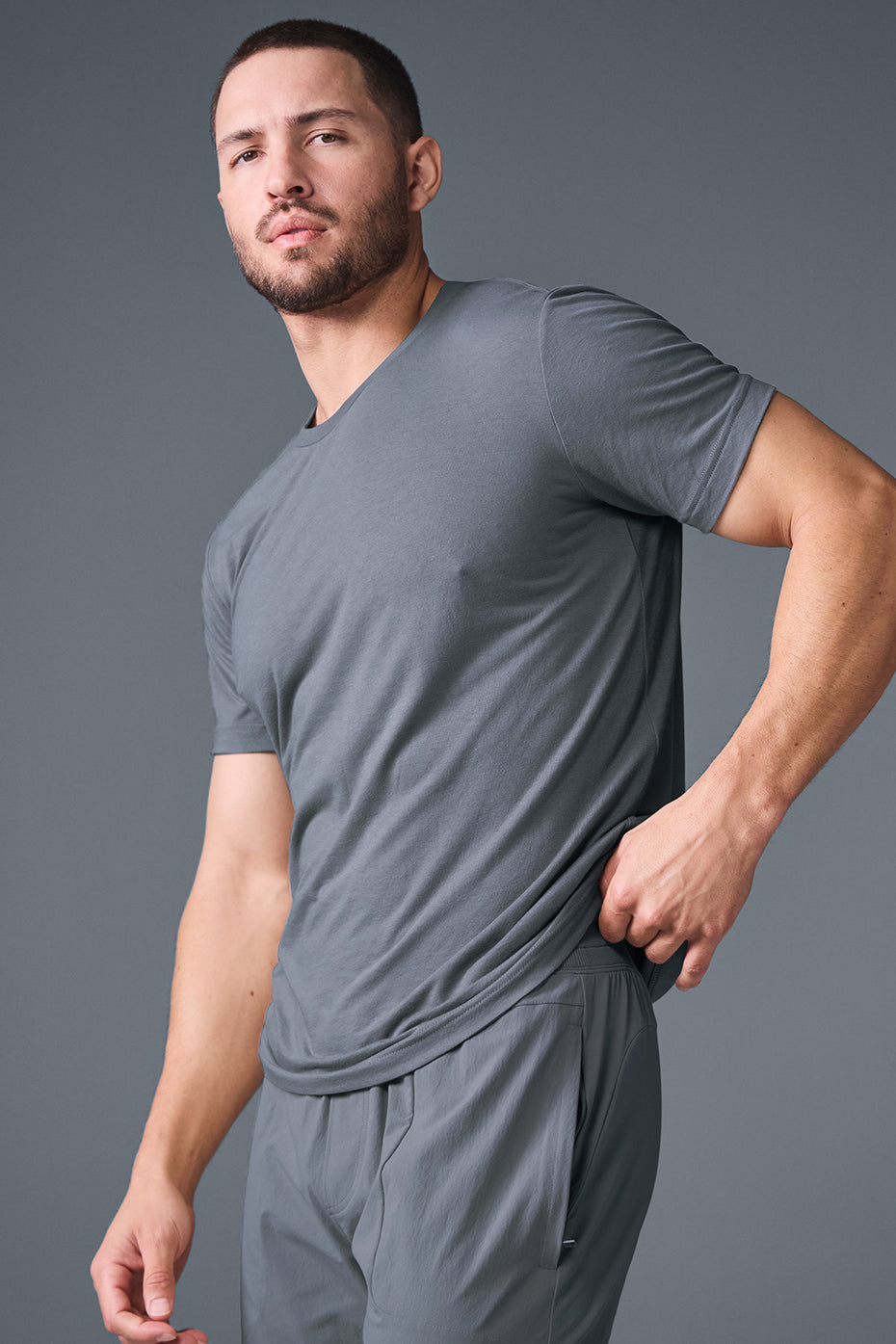 Triumph Tee - Steel Grey--2