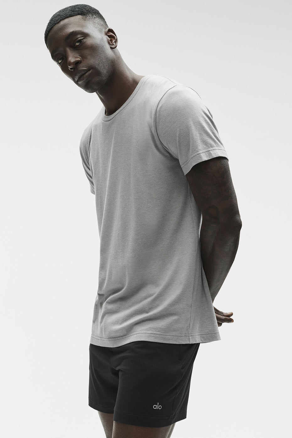 Triumph Tee - Athletic Heather Grey--0