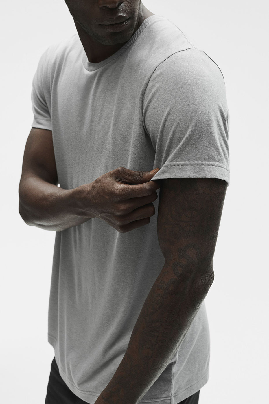 Triumph Tee - Athletic Heather Grey--1