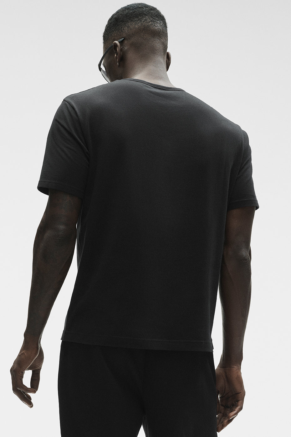Essential Short Sleeve Street Tee - Black--3