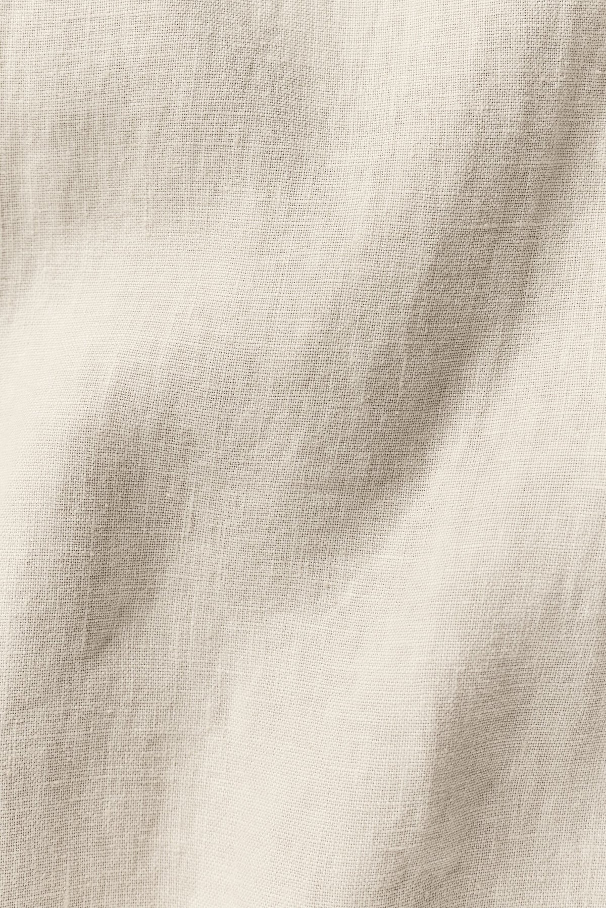 Linen Days Short Sleeve Button Up - Bone--5