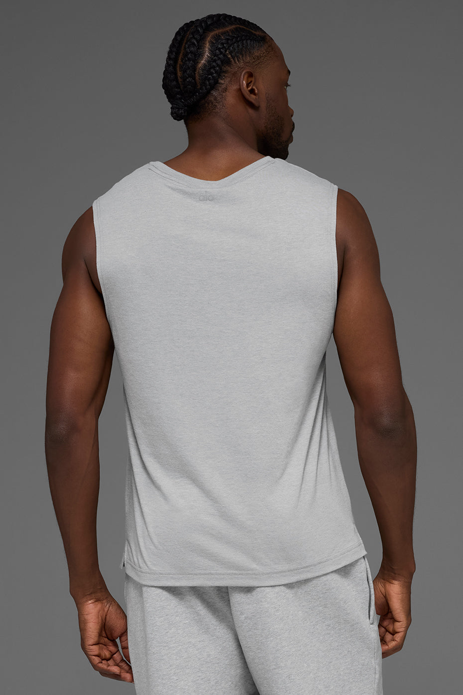 The Triumph Muscle Tank - Athletic Heather Grey--3