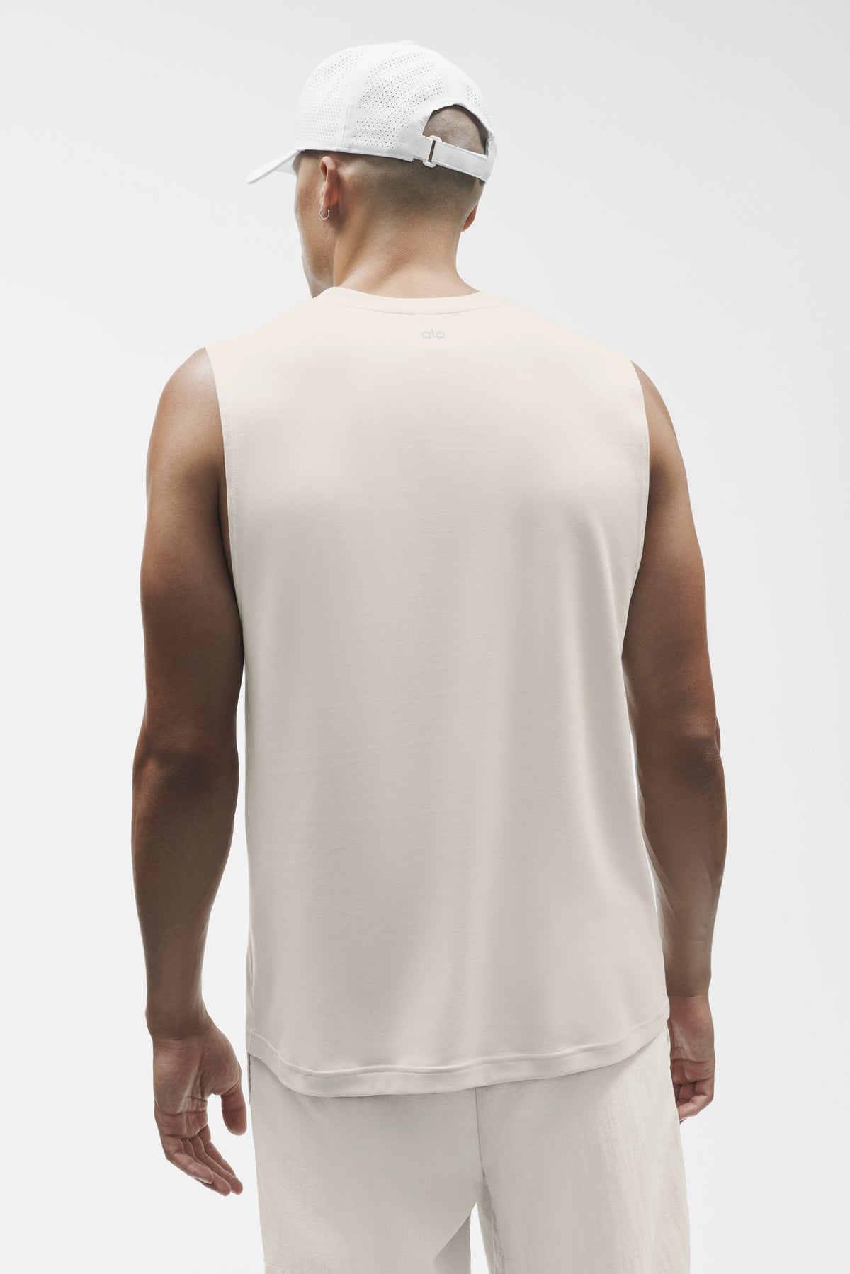 Conquer Muscle Tank - Bone--4