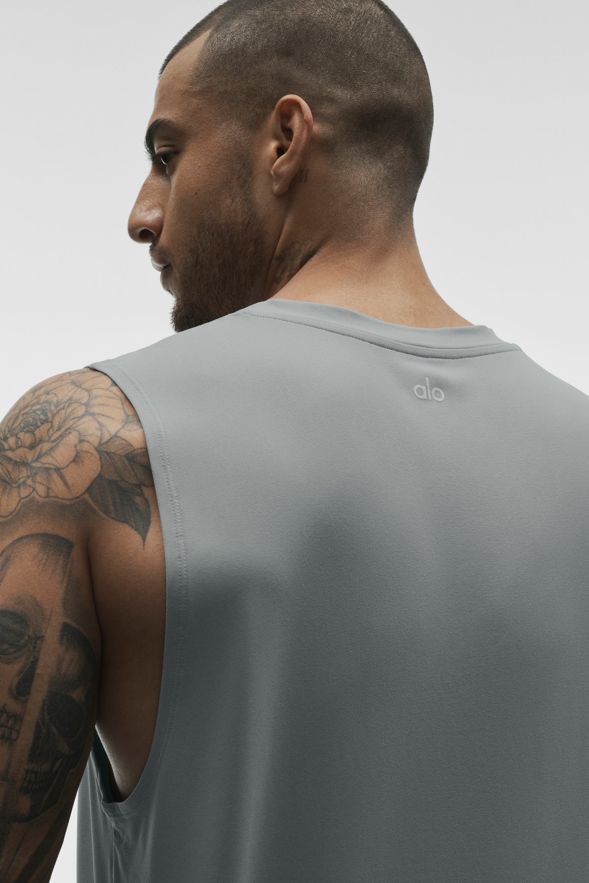 Conquer Muscle Tank - Monument--2