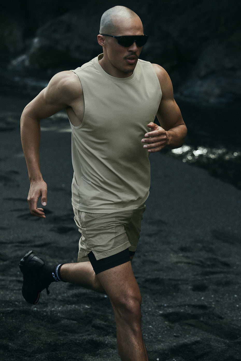 Conquer Muscle Tank - Limestone--5