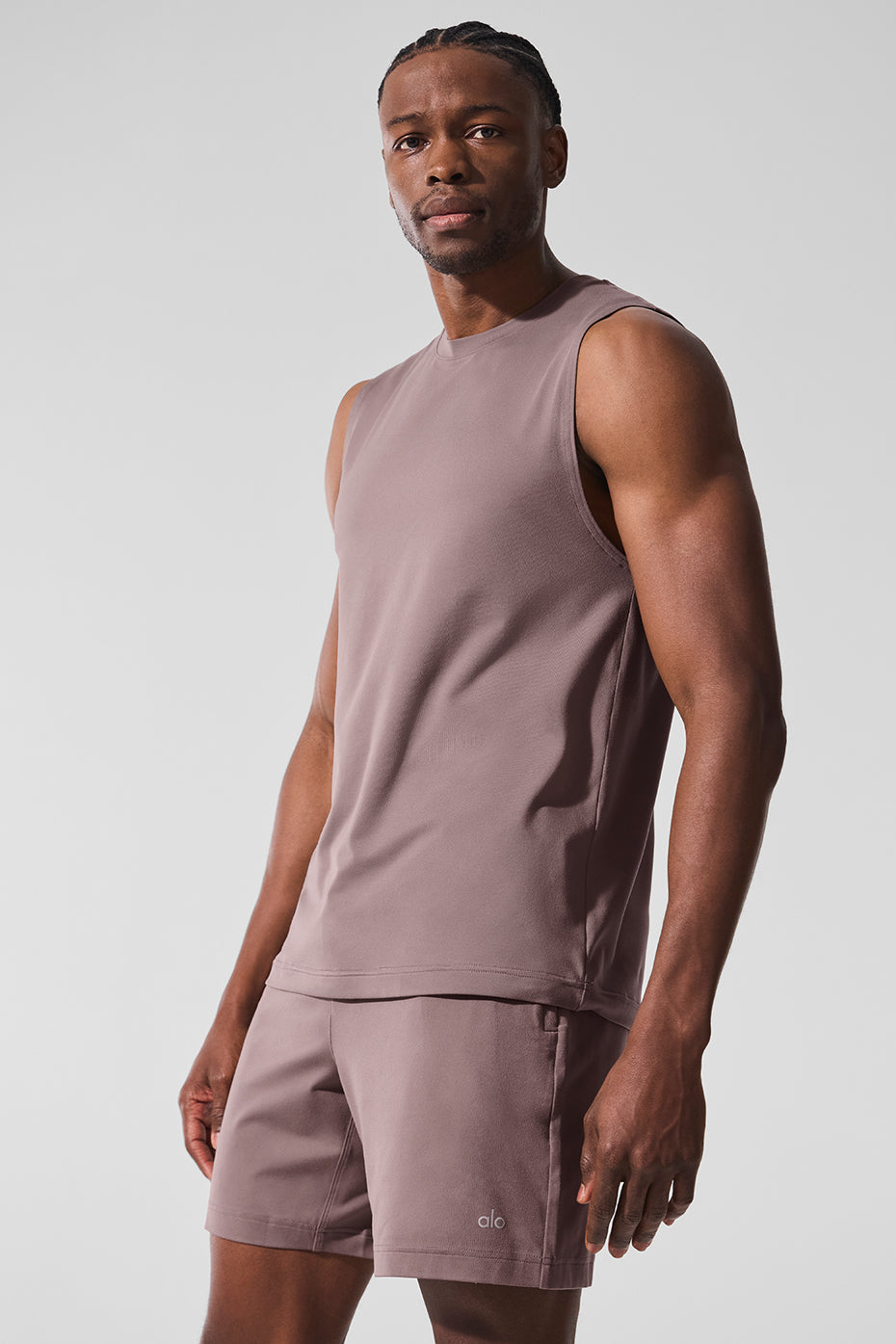 Conquer Muscle Tank - Mushroom--2
