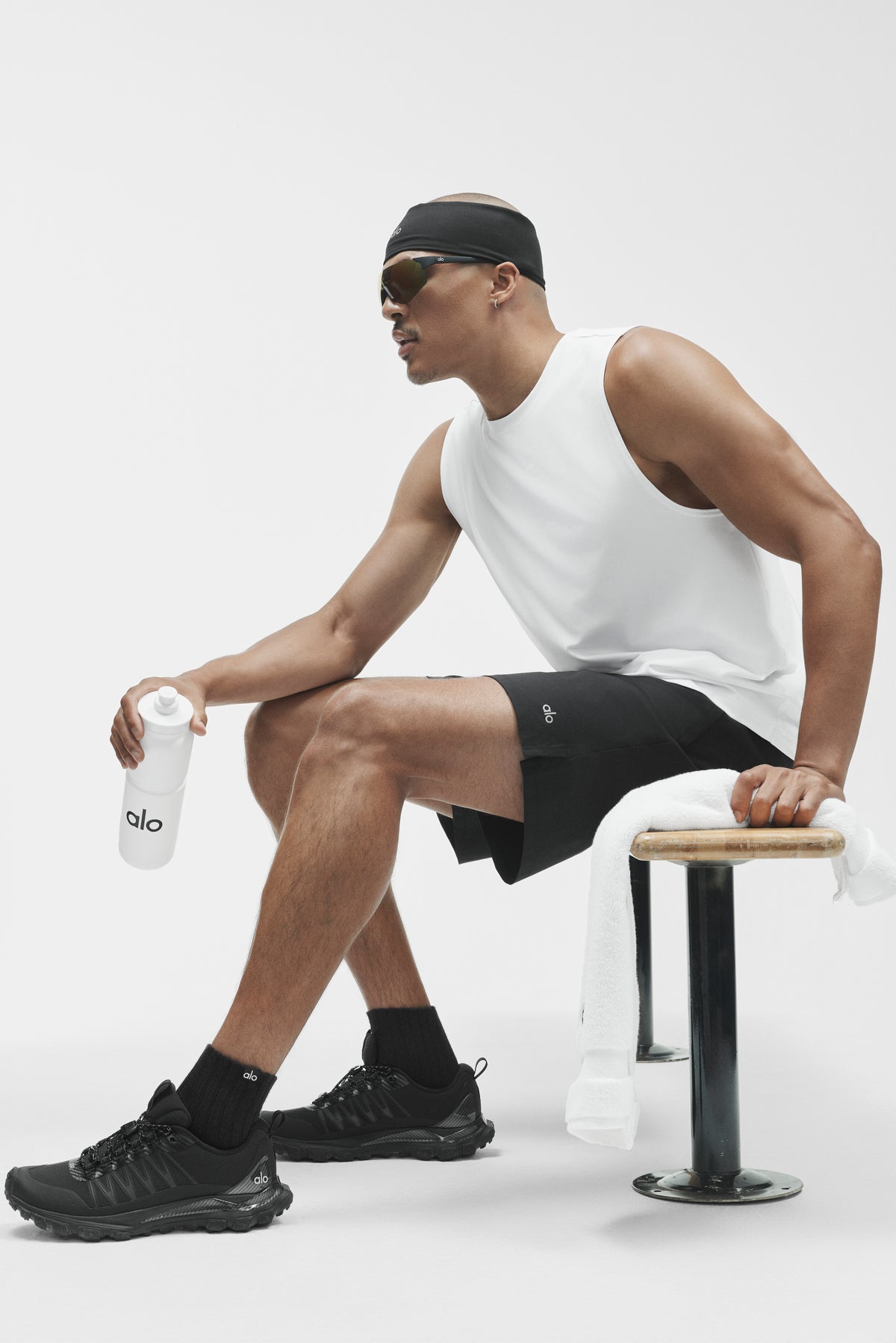 Conquer Muscle Tank - White--4