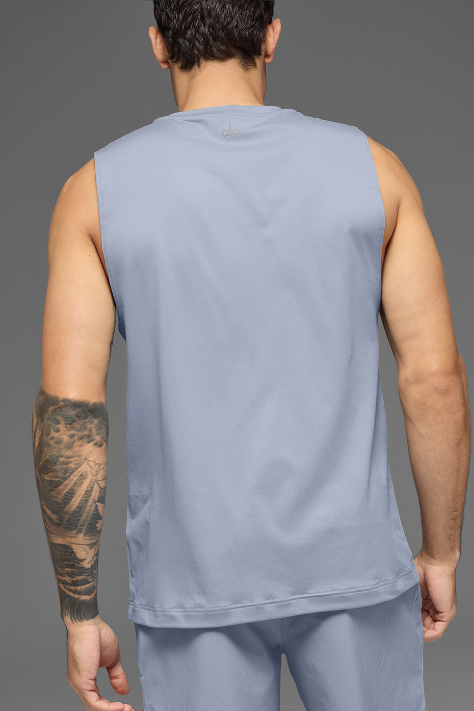 Conquer Muscle Tank - Winter Frost--1