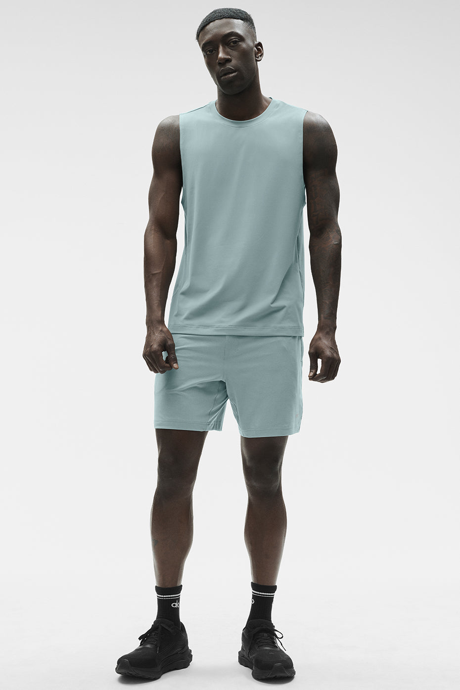 Conquer Muscle Tank - Desert Sage--5