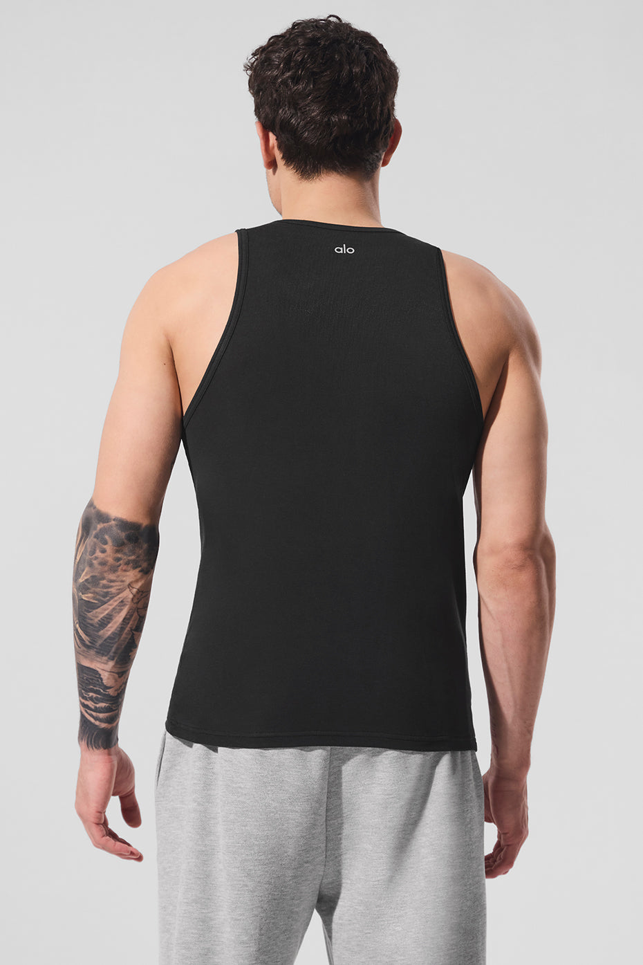 Everyday Modal Rib Tank - Black--2