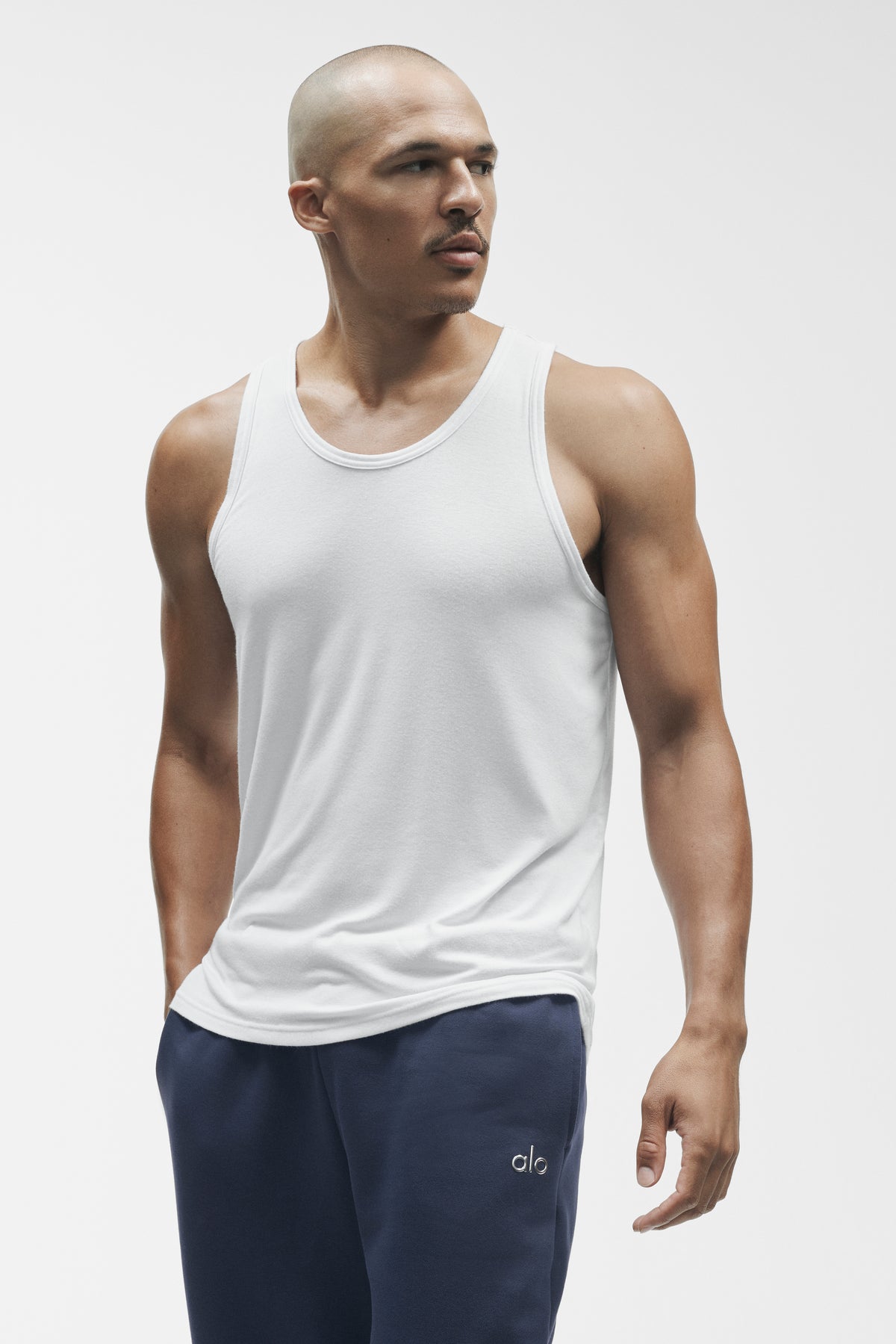 Everyday Modal Rib Tank - White--0