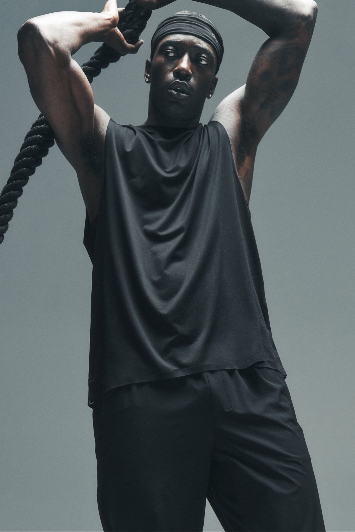 Idol Muscle Tank - Black--0