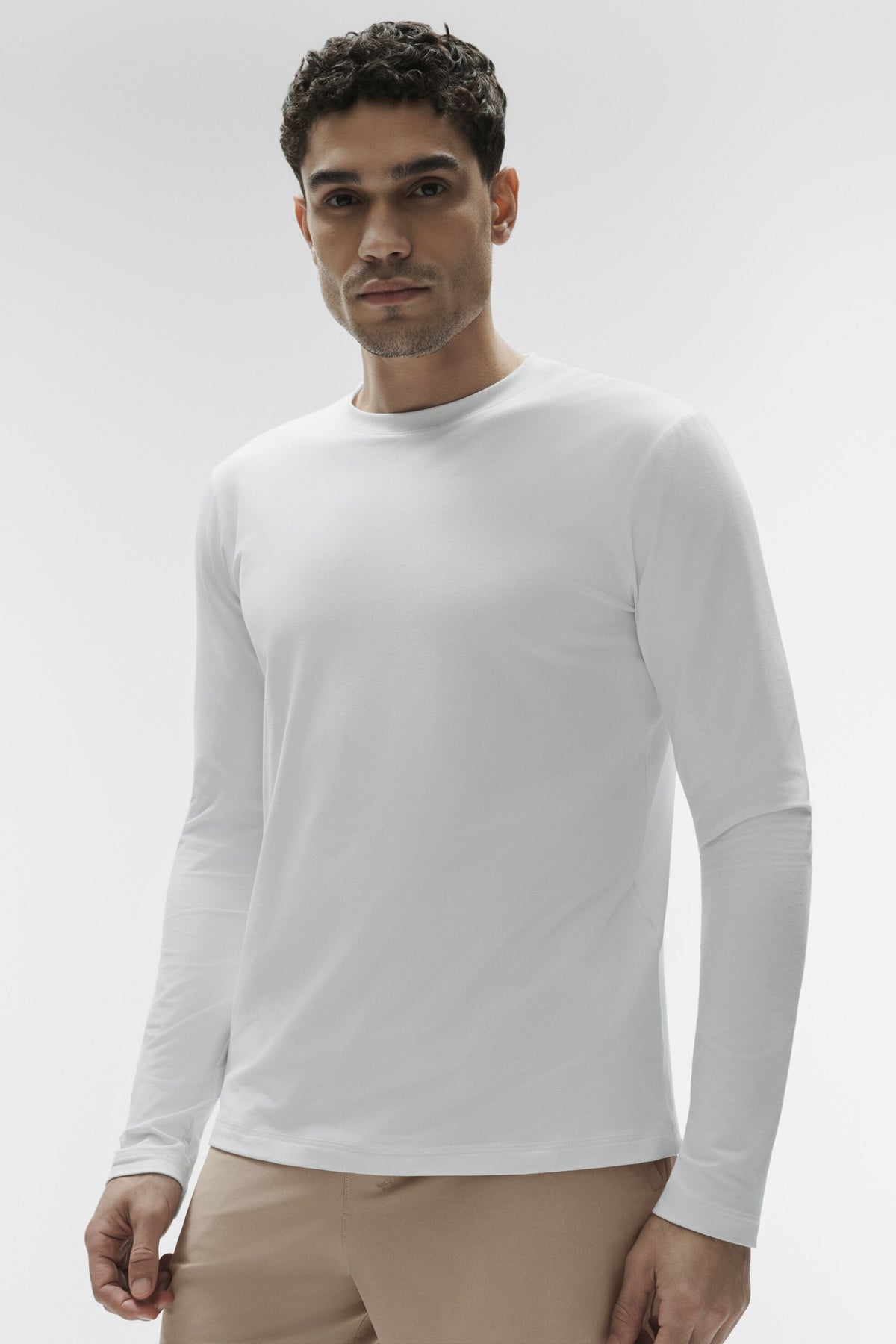 Conquer Reform Crewneck Long Sleeve - White--0