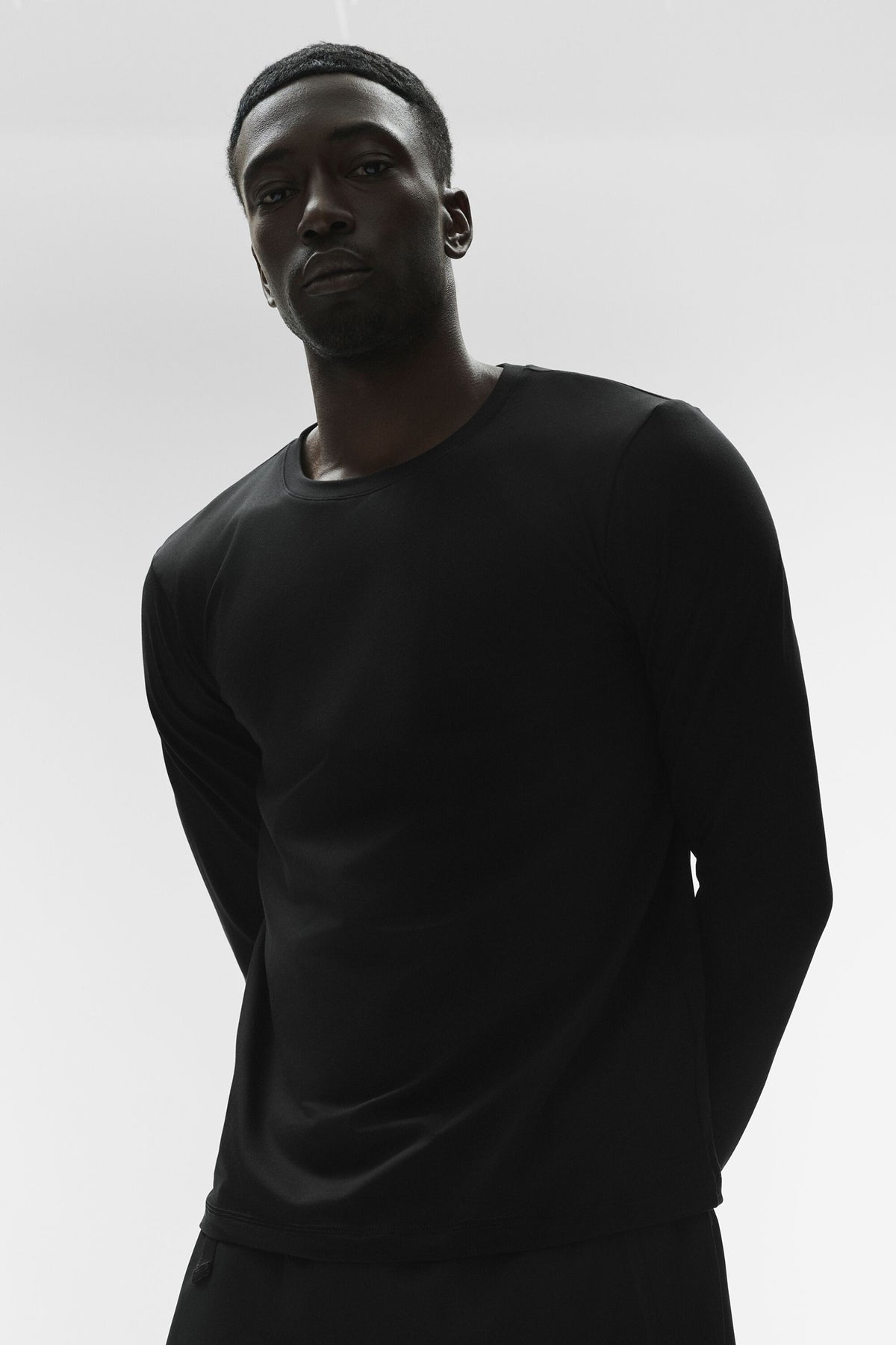 Conquer Reform Crewneck Long Sleeve - Black--2