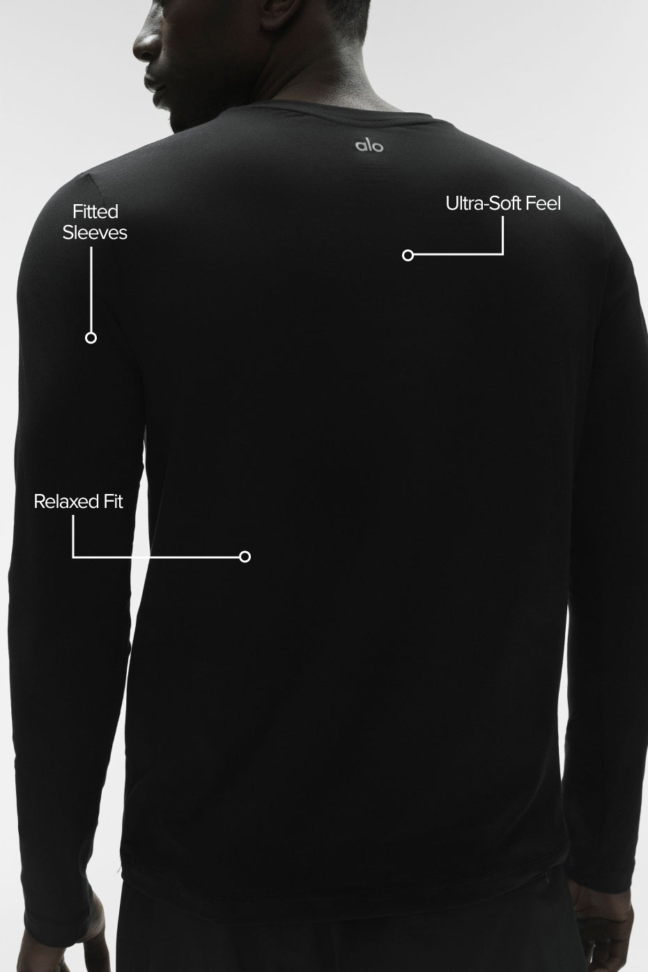 Conquer Reform Crewneck Long Sleeve - Black--1
