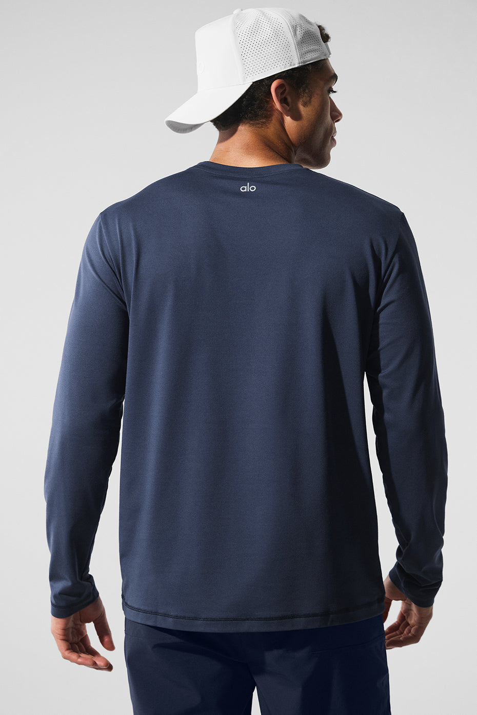 Conquer Reform Crewneck Long Sleeve - Navy--2