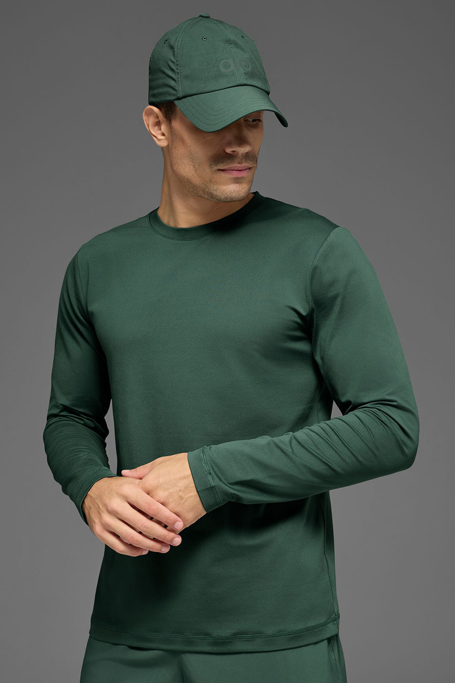 Conquer Reform Crewneck Long Sleeve - Clover Green--2